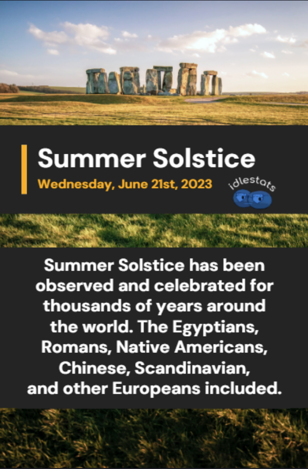 Summer Solstice - Ancient Cultures